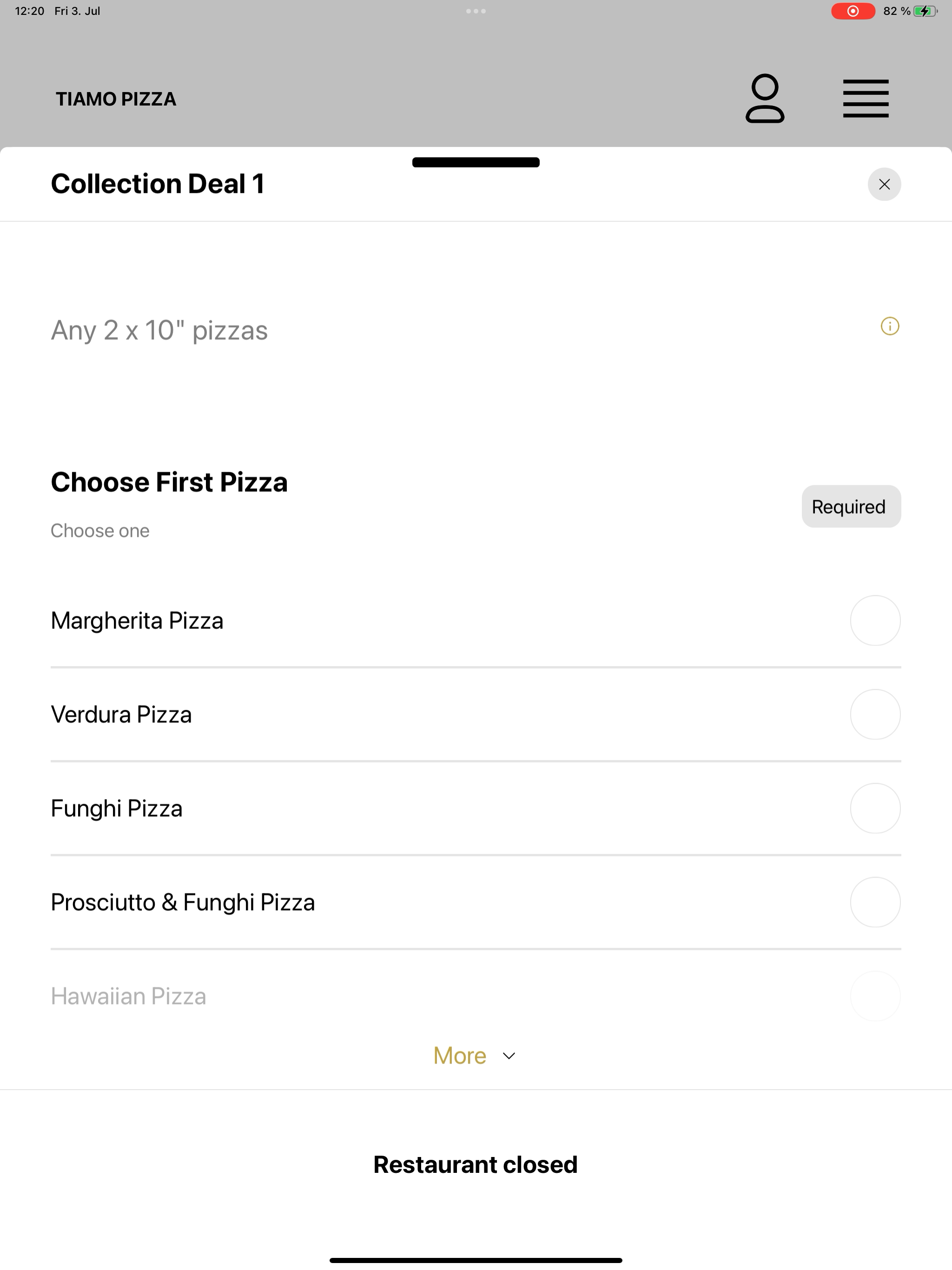 Tiamo Pizza screenshot 10
