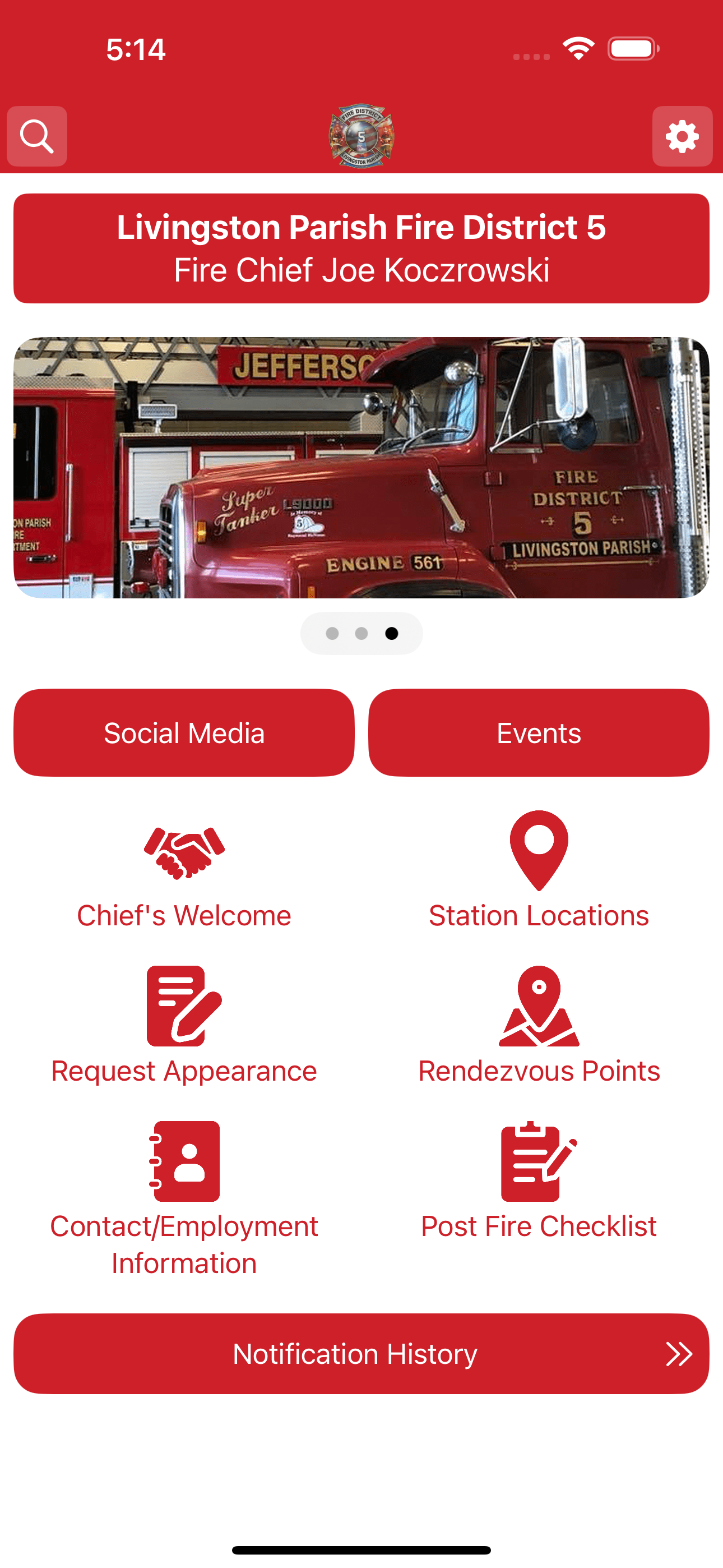 Livingston Parish Fire Dis 5