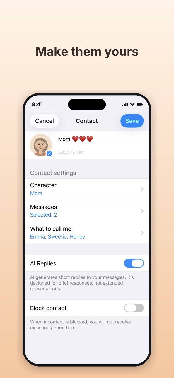 iPhone screenshot