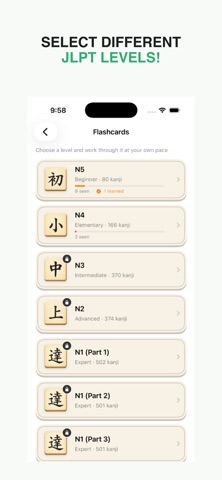 Baul: Daily Kanji Screenshot 4 of 5