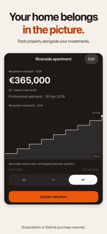WealthMap - Net Worth Tracker Screenshot 6 of 7