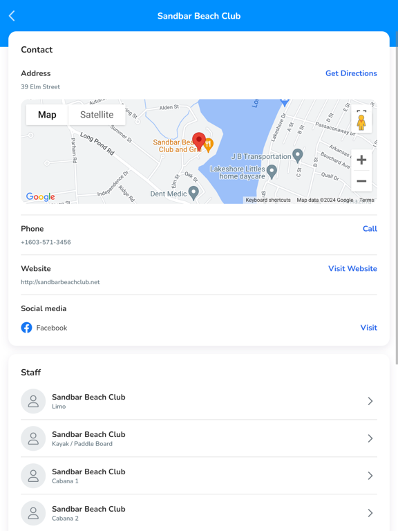 Sandbar iPad screenshot 4 - Health & Fitness app