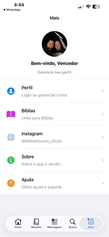 Bíblia Resumo screenshot