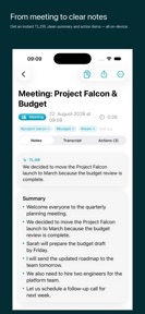 Lectern: Meeting Transcriber screenshot