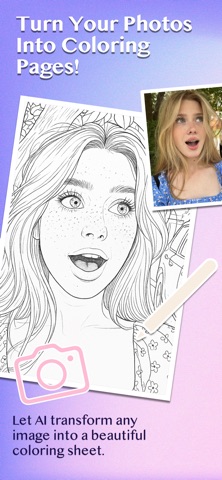 Photo2Color - AI Coloring Fun screenshot