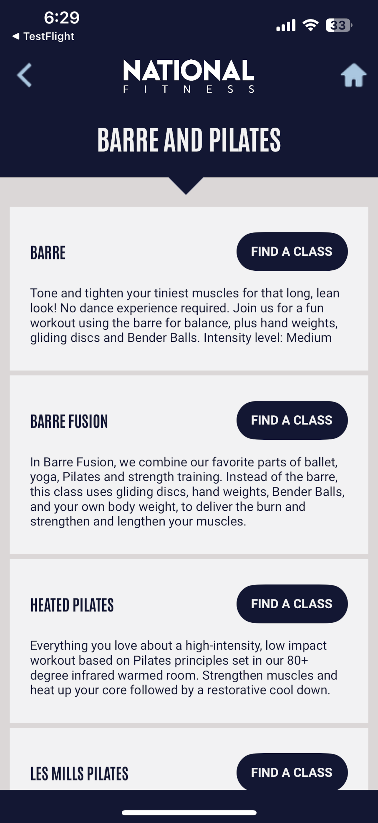 National Fitness screenshot 4