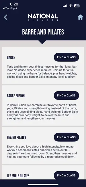National Fitness screenshot 4