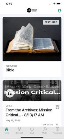 Church of the Living God app screenshot