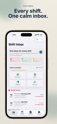 ShiftInbox: Shift Schedule Screenshot 1 of 5