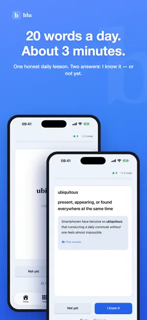 Blu - SAT Vocab screenshot 1
