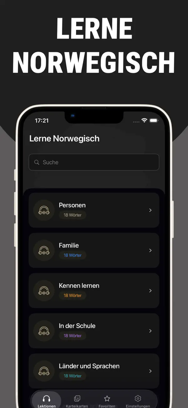 Screenshot #1 pour Norwegisch leicht lernen