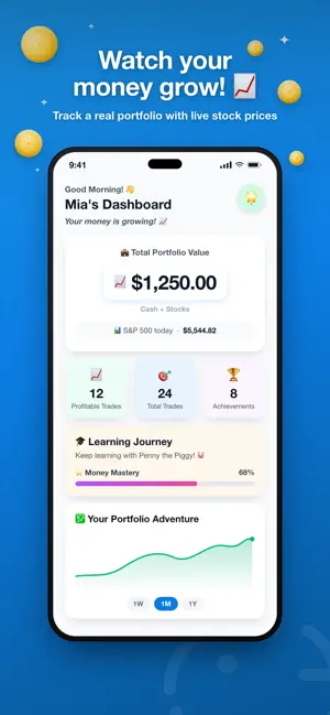 Piggy Bank For Stocks screenshot 1
