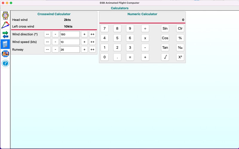 AnimatedFlightComputer screenshot