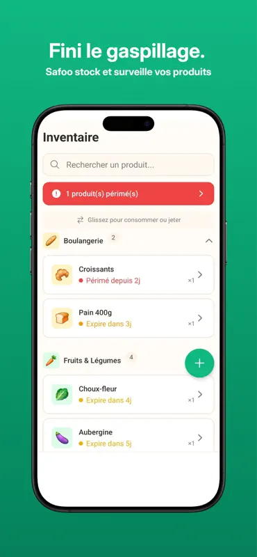 Safoo - Sauvez vos aliments screenshot 2 of 5
