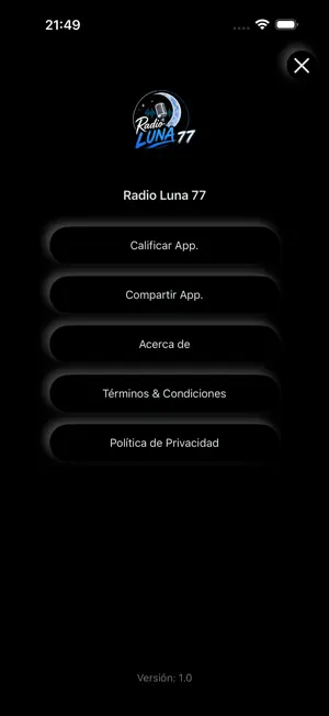 Radio Luna 77 screenshot 3