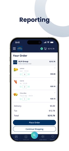 ALH Procurement screenshot