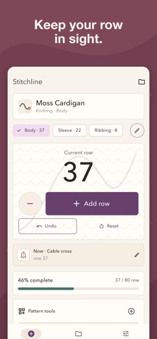 Stitchline: Row Counter Screenshot 1 of 6