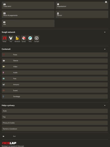 Nicelap iPad screenshot