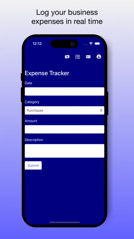 Easy Business Expense Logger screenshot 1 of 4