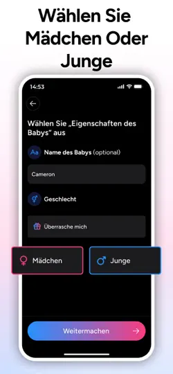 Screenshot von AI Baby Generator - TinyFaces auf dem iPhone 6