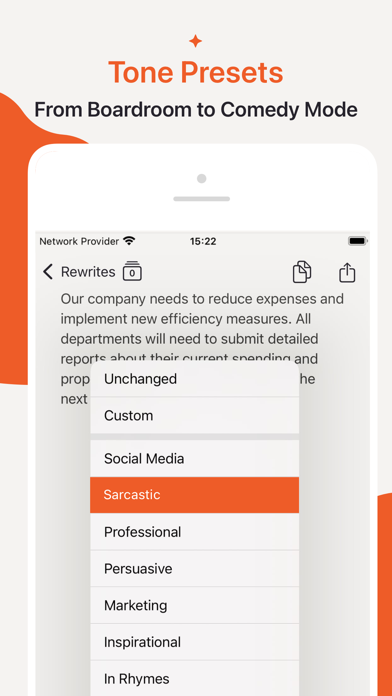 Screenshot #2 pour AI Rewrite: Write Smarter