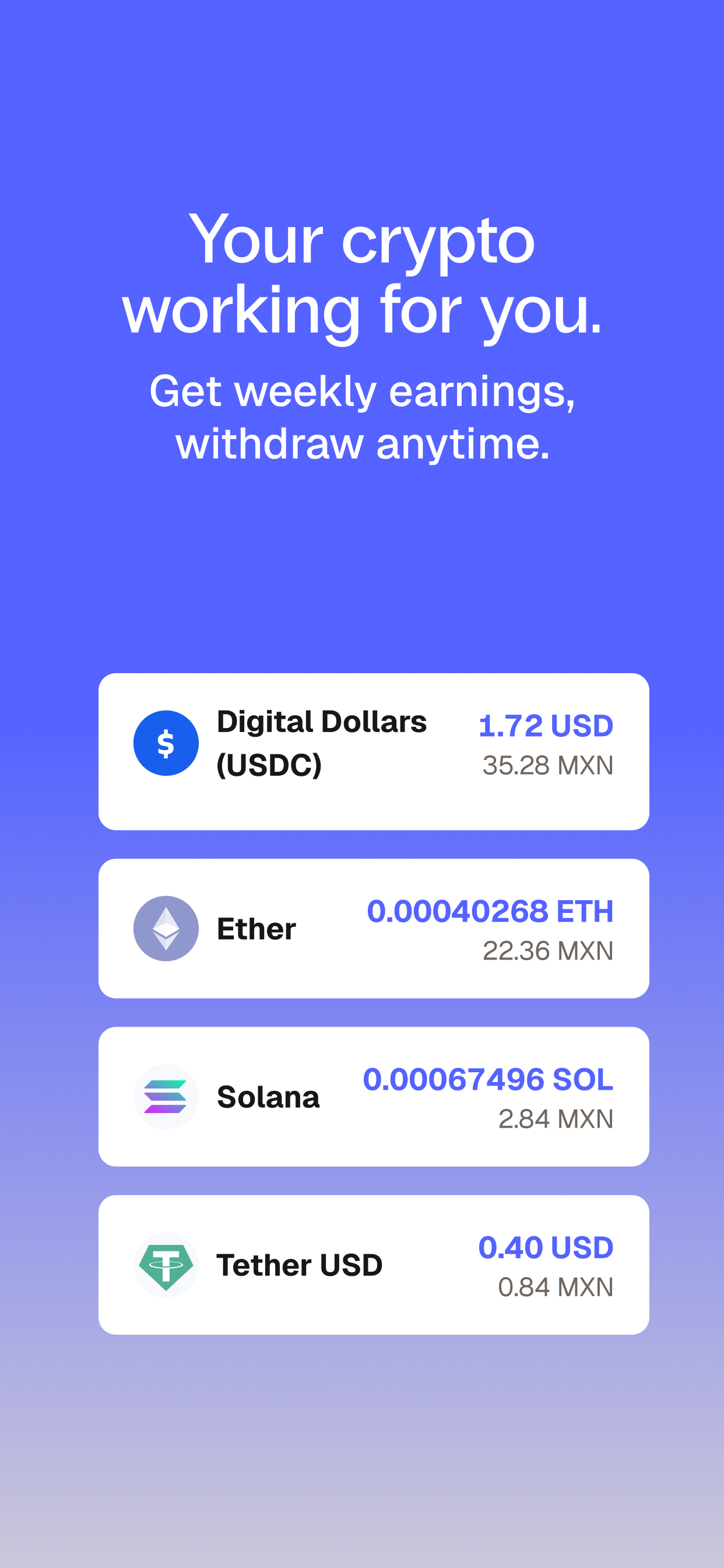 Bitso: Save and invest easily screenshot 7