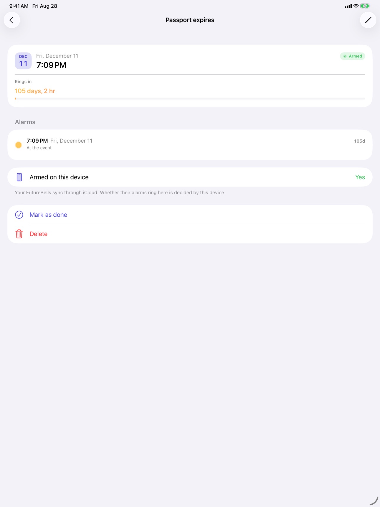 Screenshot 10 of FutureBell
