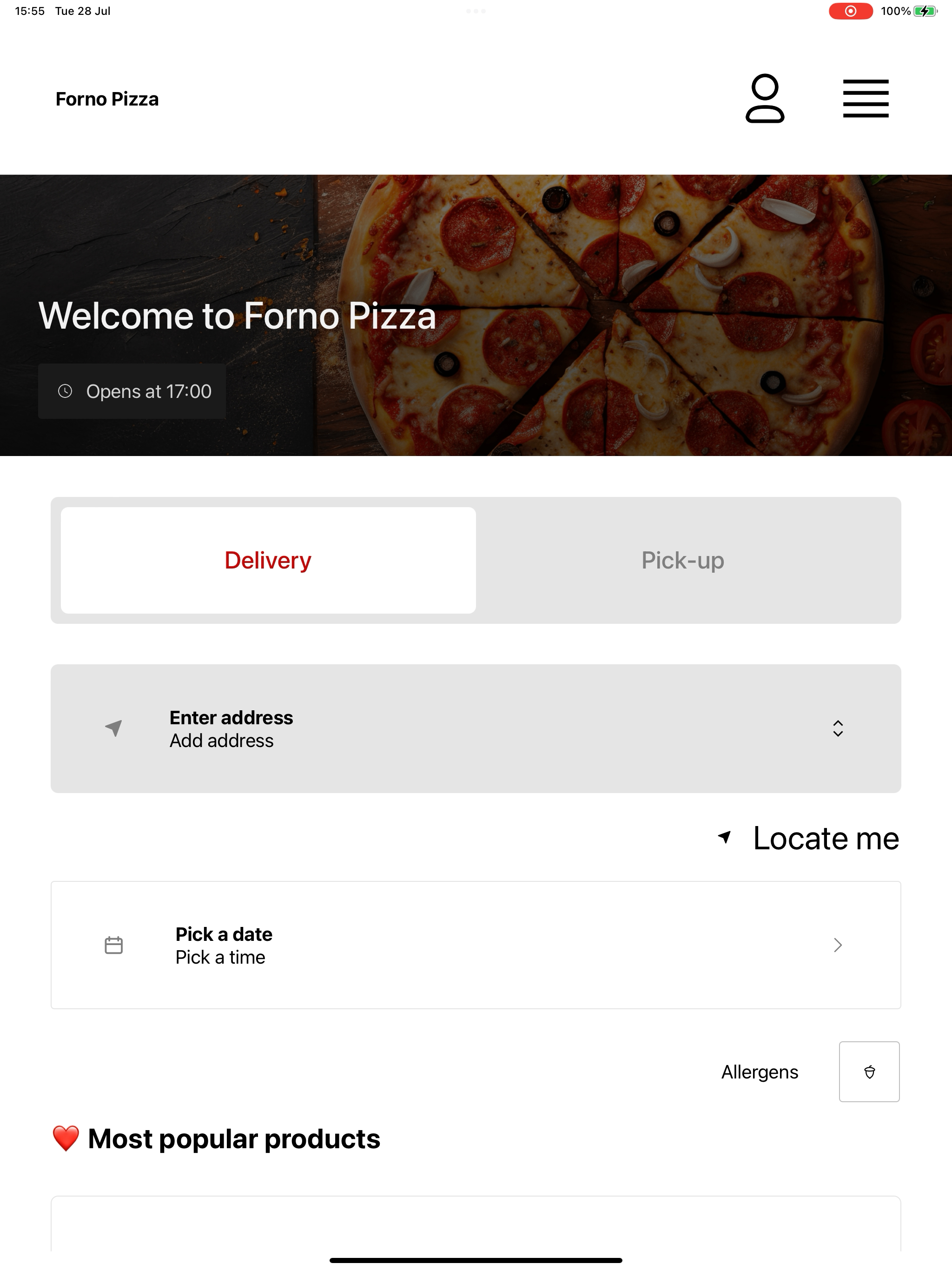 Forno Pizza UK screenshot 13