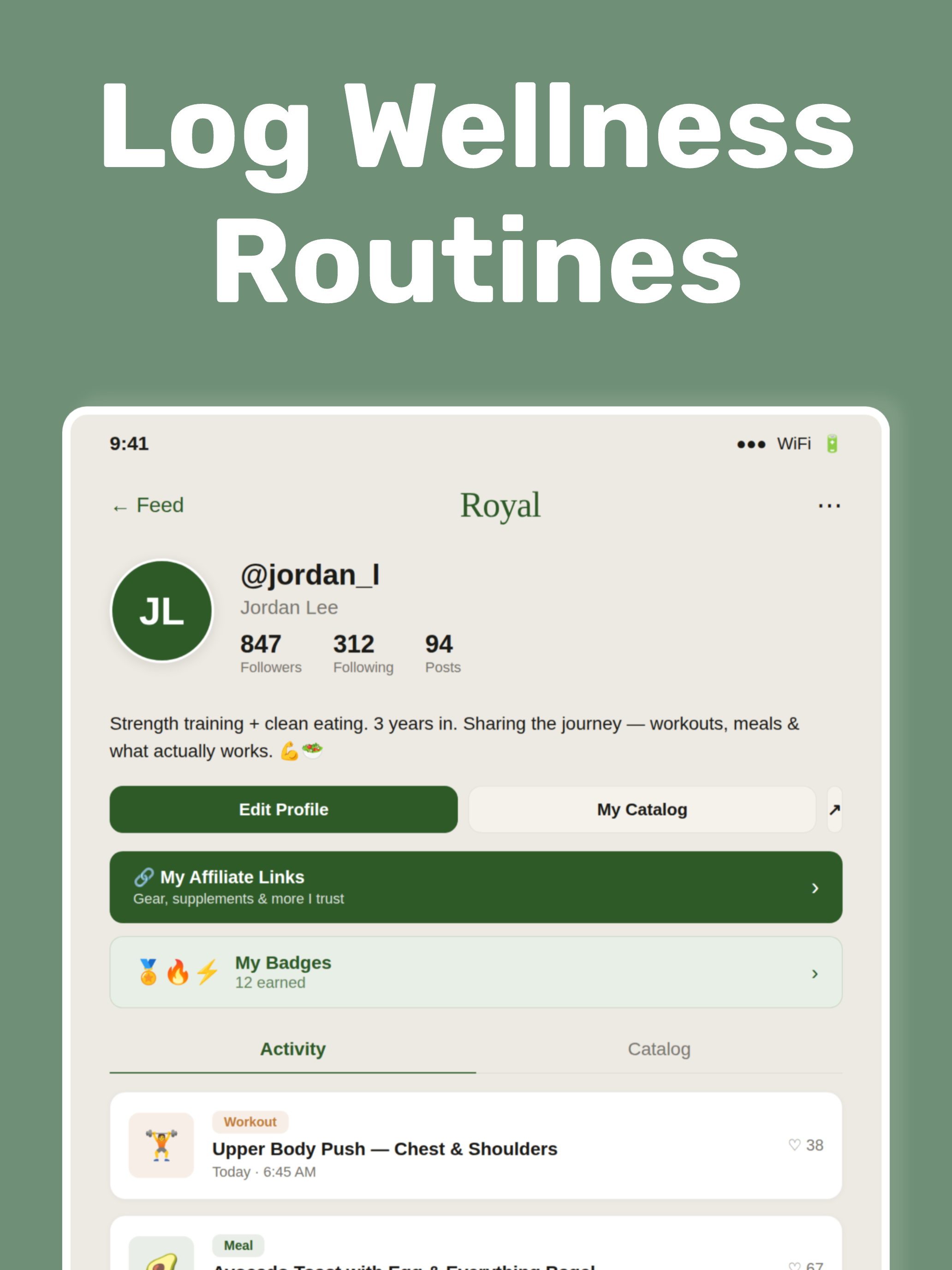 Royal : Fitness & Wellness