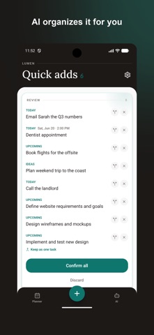 Lumen: AI To-Do List & Planner Screenshot 2 of 6