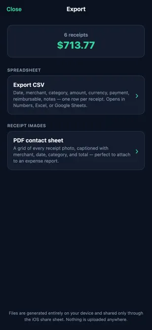 AI Receipt Scanner: Expenses screenshot 4