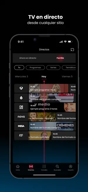 atresplayer・Series y Películas iPhone screenshot 2