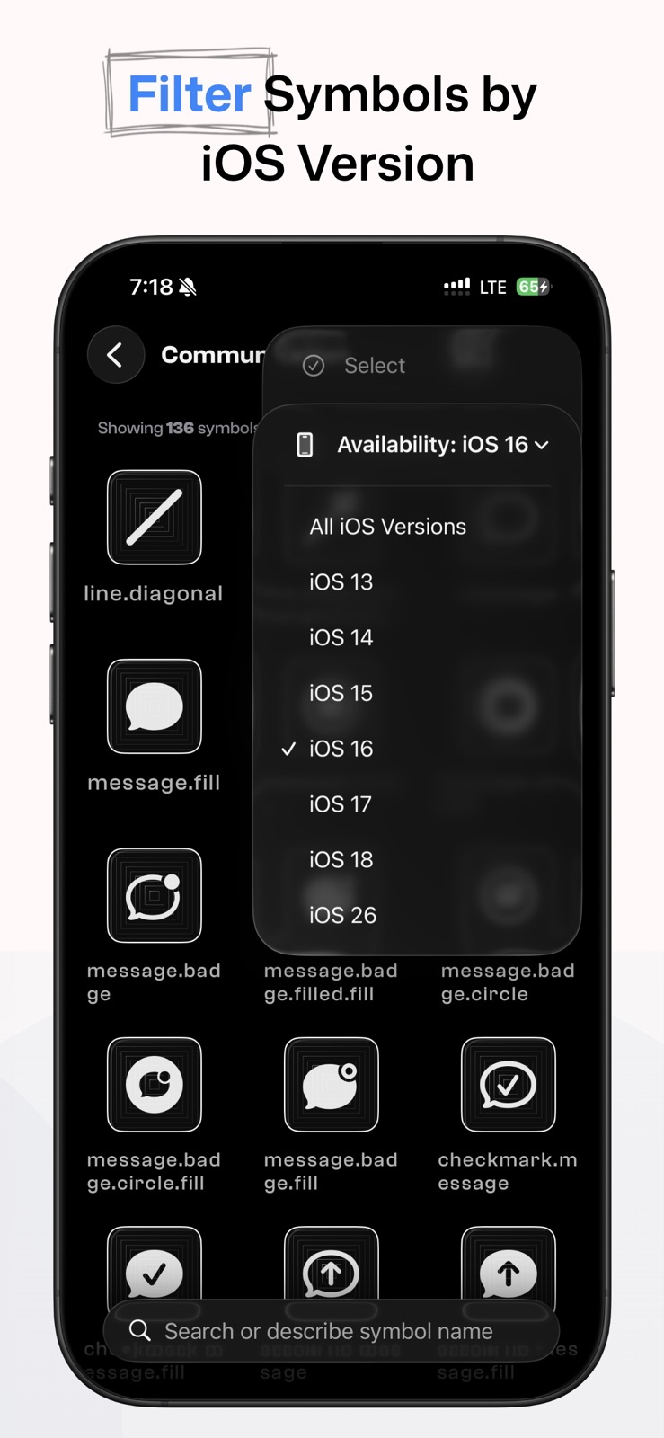 SF Catalog: SF Symbols iphone screenshot 3