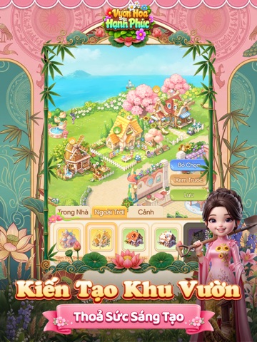 Vườn Hoa Hạnh Phúc - Gzone iPad screenshot 4