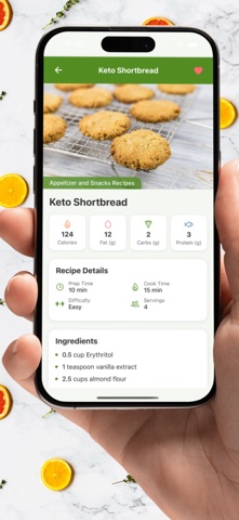 FoodKeto - Ketogenic Cookbook screenshot