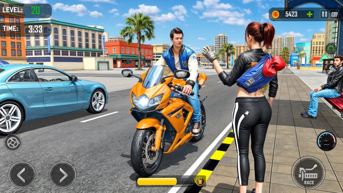 City Bike Driving Simulator