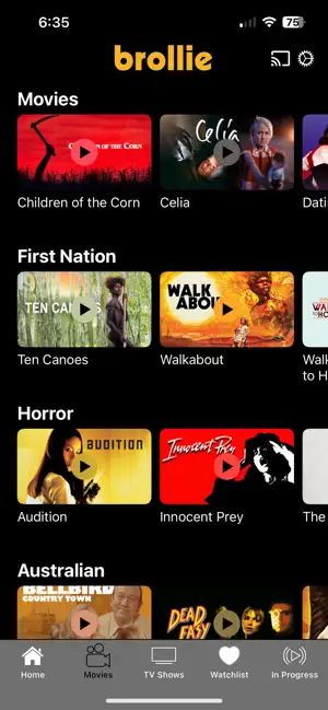 Brollie: Stream Movies & TV screenshot 2