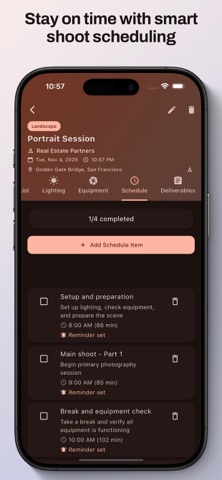Shotlist Companion screenshot