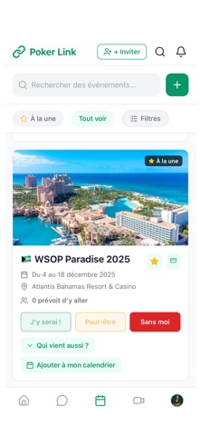 PokerLink - App screenshot