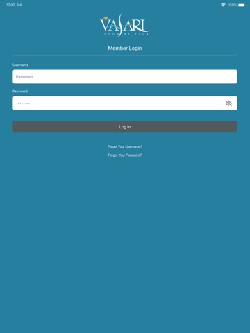 Vasari CC iPad screenshot