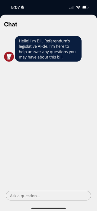 Referendum App Screenshot 6 of 6