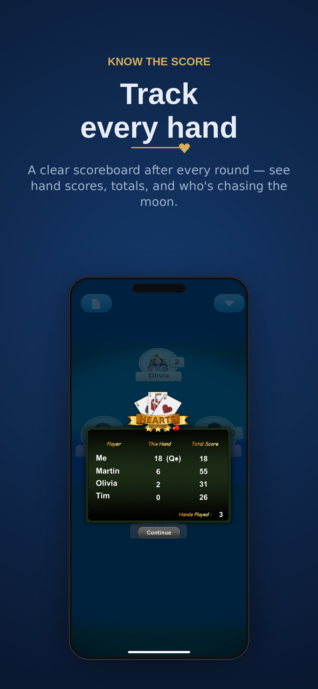 Hearts Card Game Classic
