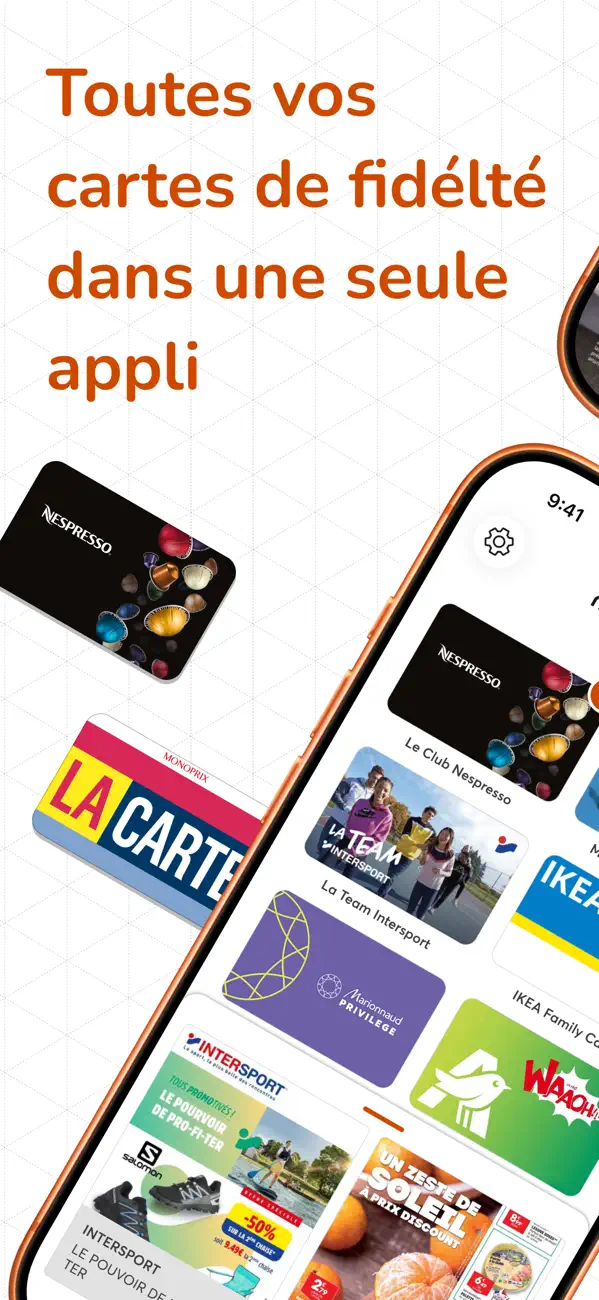 Screenshot #1 pour Mobile-pocket cartes fidélité