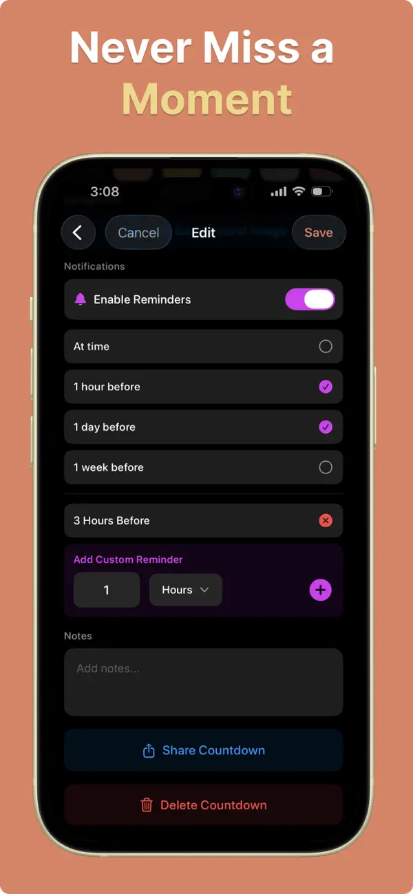 #6. Countdown: Event Timer (iOS) Göre: 志琼 羊