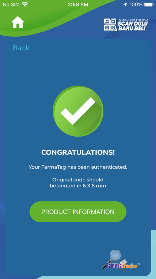 #4. FarmaChecker (iOS) 由: Techno Secure Print Sdn Bhd