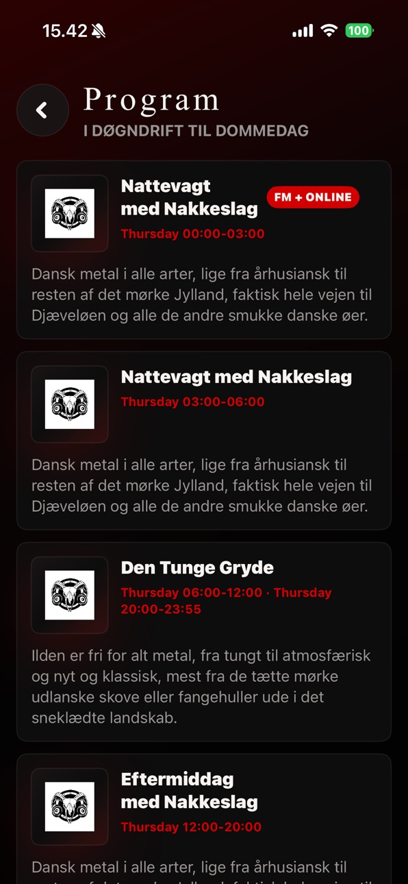 iPhone screenshot