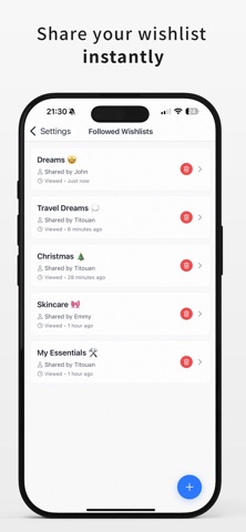 WishFlip: WishLists & gifts Screenshot 5 of 8