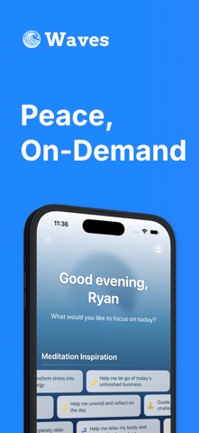 Waves: Personalized Meditation screenshot