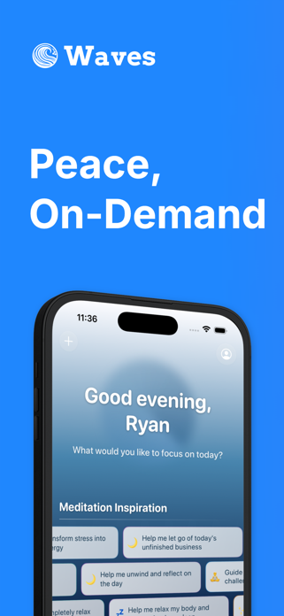 Waves: Personalized Meditation Screenshot 1 of 7