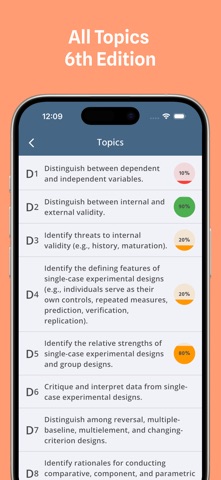 BCBA exam prep - 6th edition screenshot